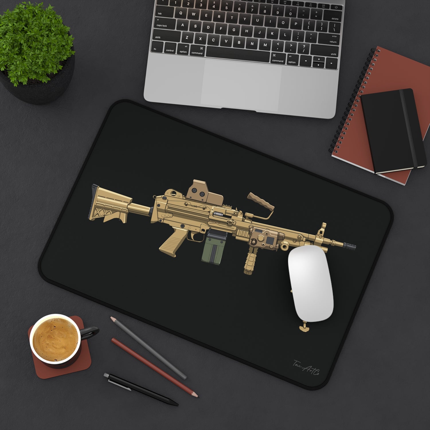 M249 LMG - Desk Mat