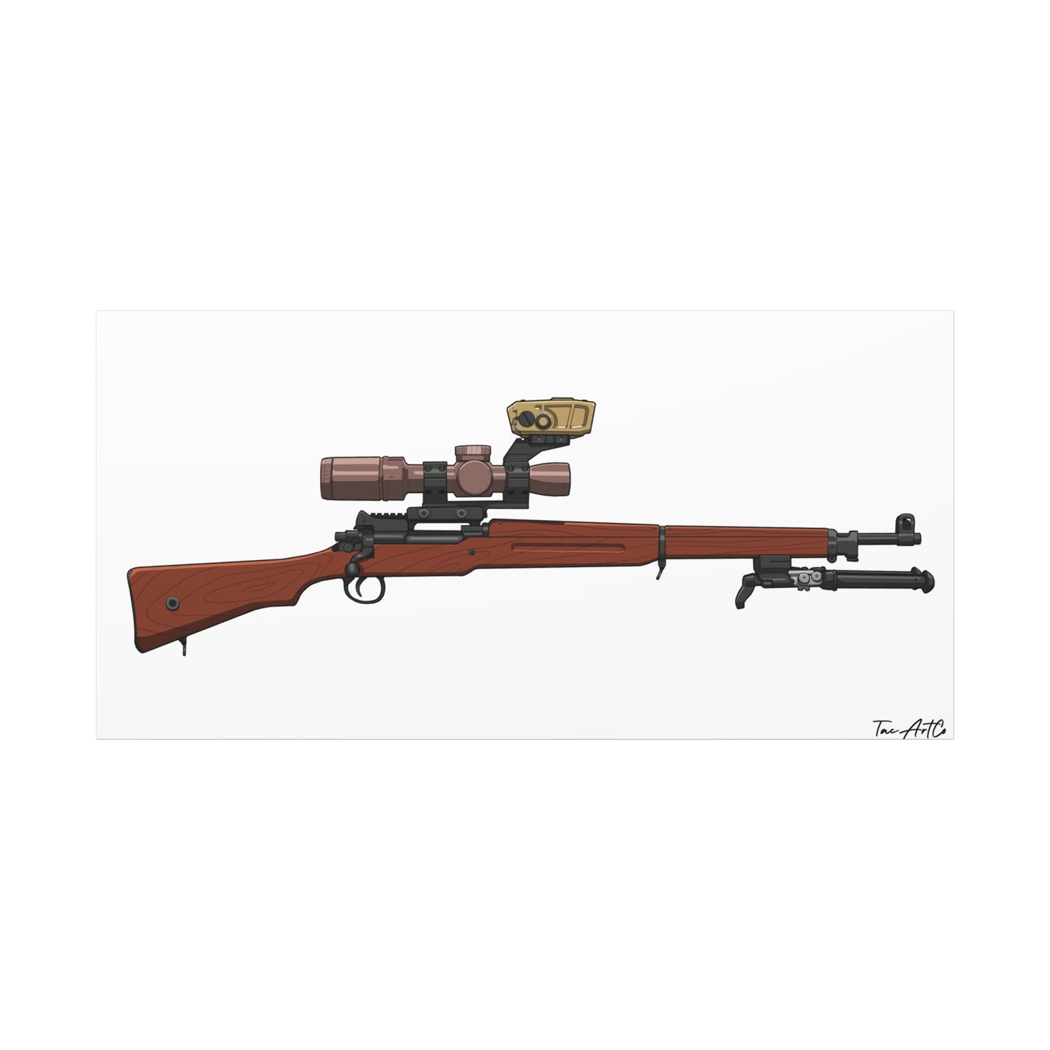 Breach the Empire – Tactical Enfield Canvas Print
