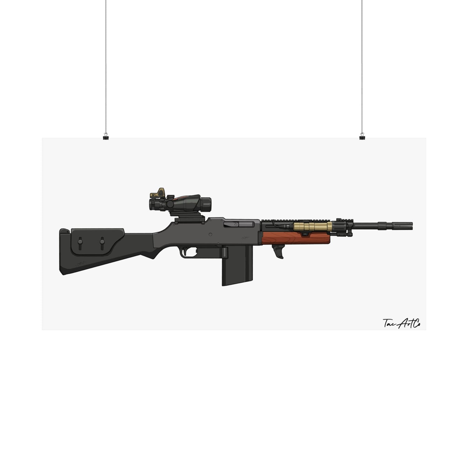 Modernized BAR - Matte Poster