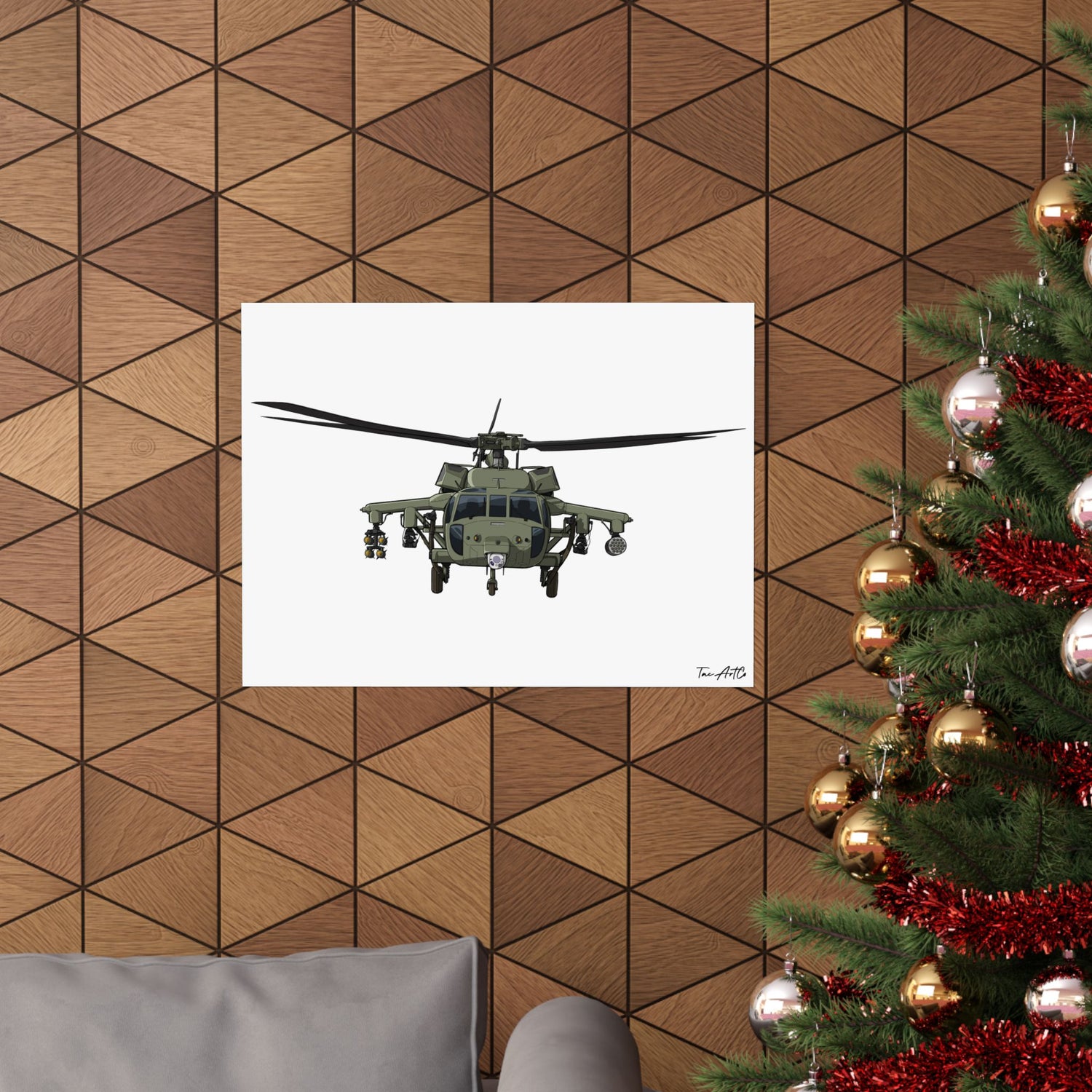 Blackhawk v1 - Matte Poster