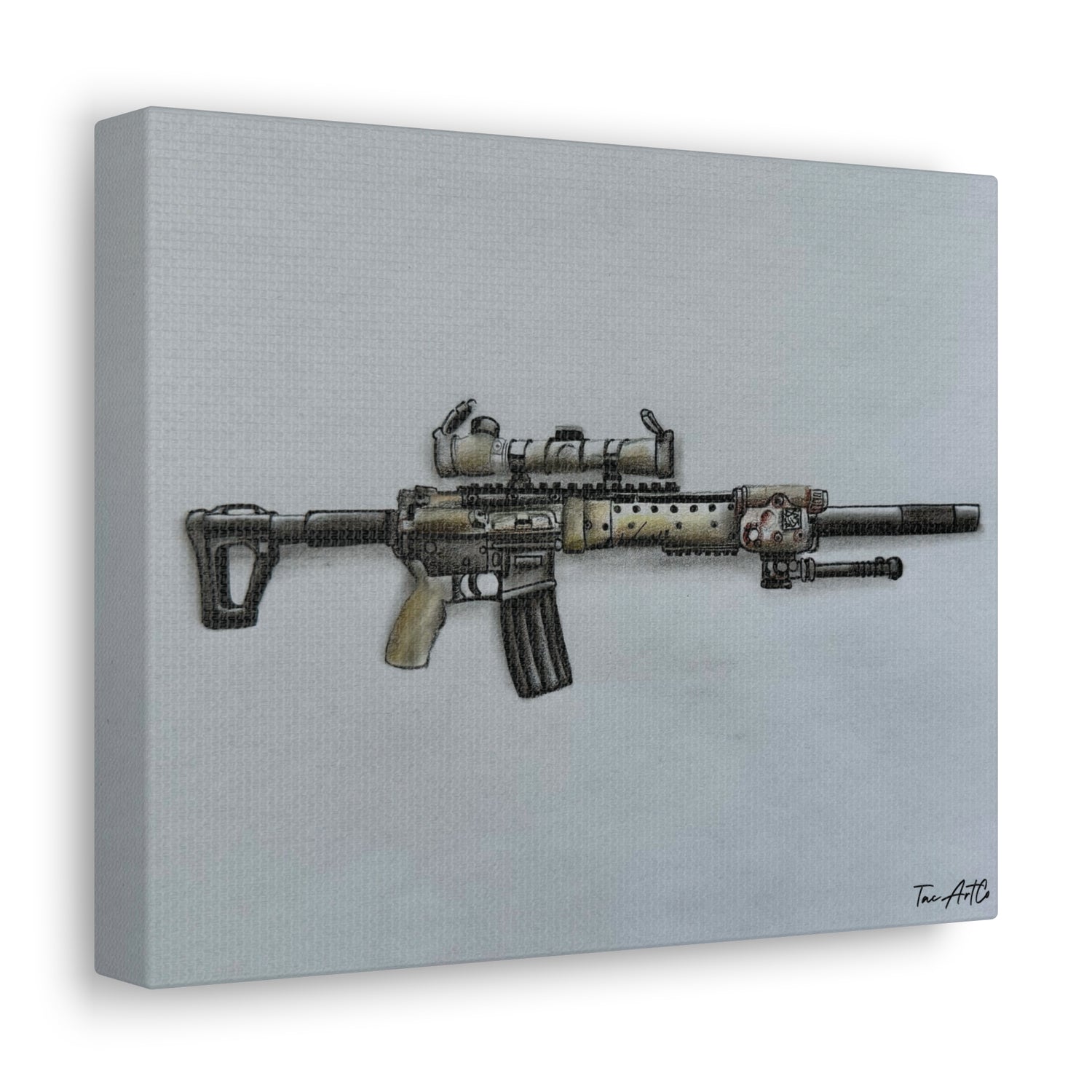 MK12 SKETCH - Canvas Print
