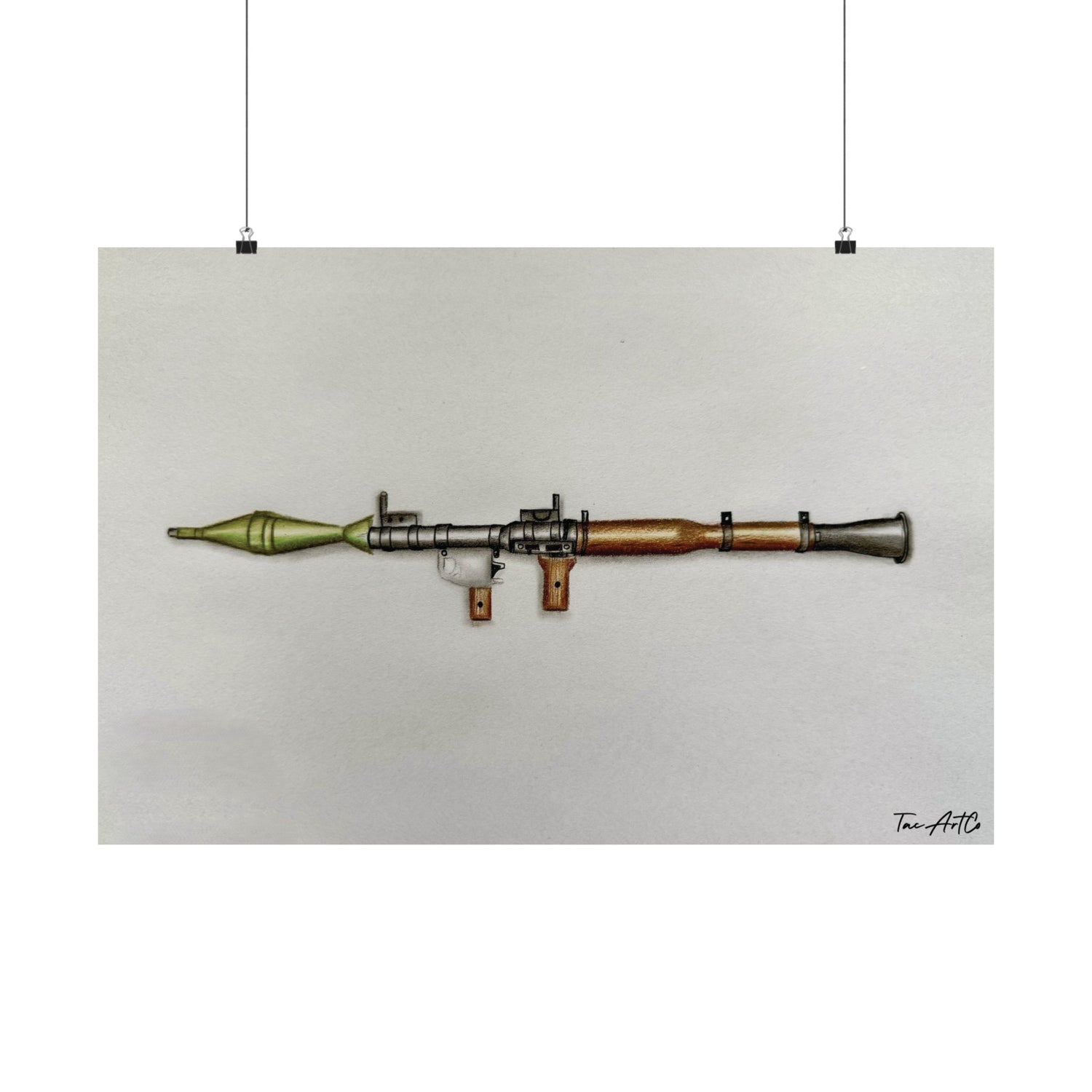 RPG Sketch - Matte Poster