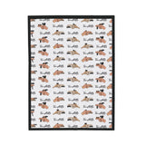 Finger Pew - Velveteen Plush Blanket