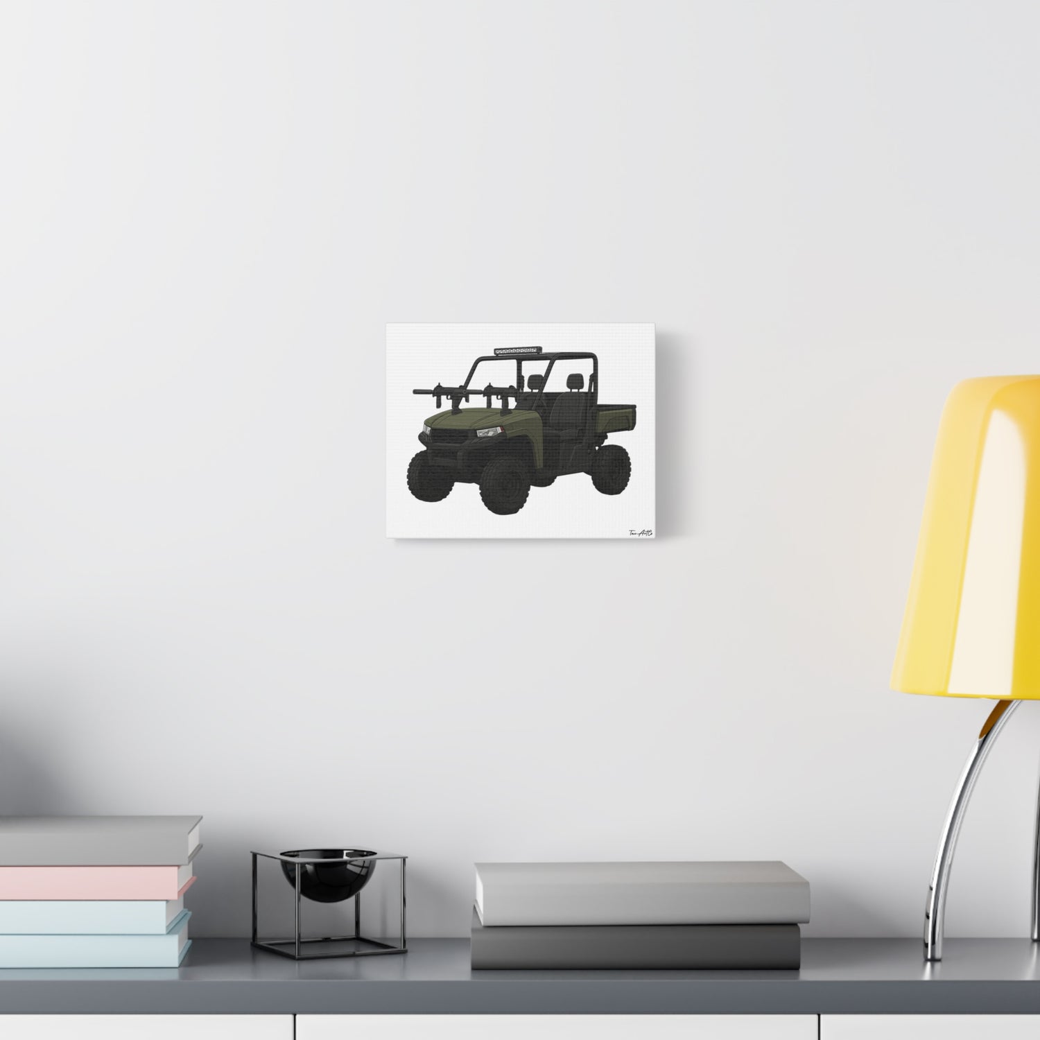 Off-Road Overkill – UTV MP7 Rig Canvas Print