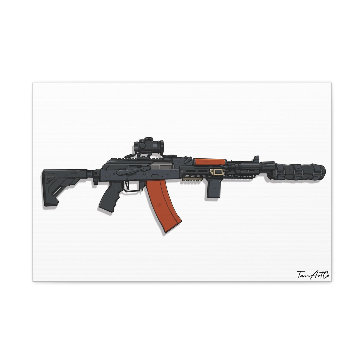 AK v2 - Canvas Print