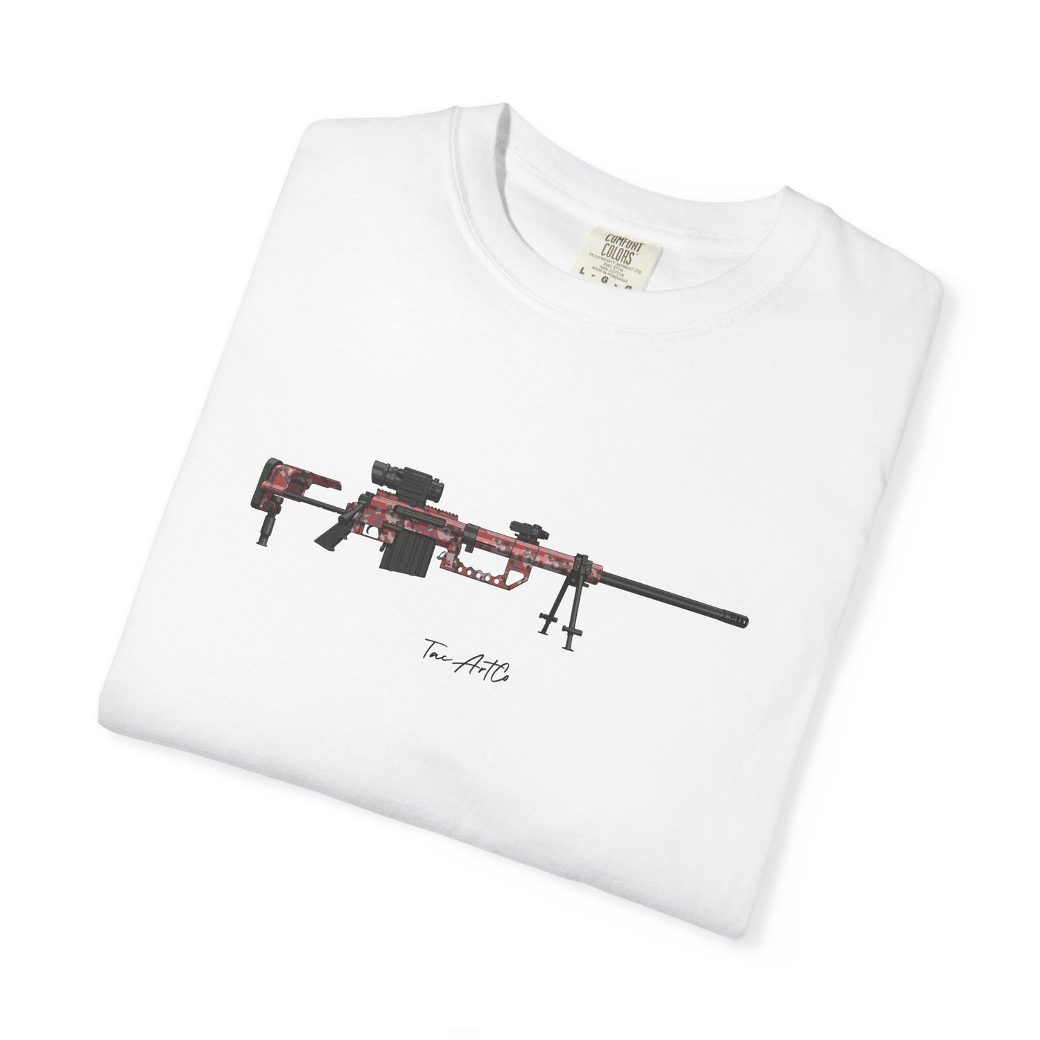 M200 Intervention Red Digi Classic - Shirt
