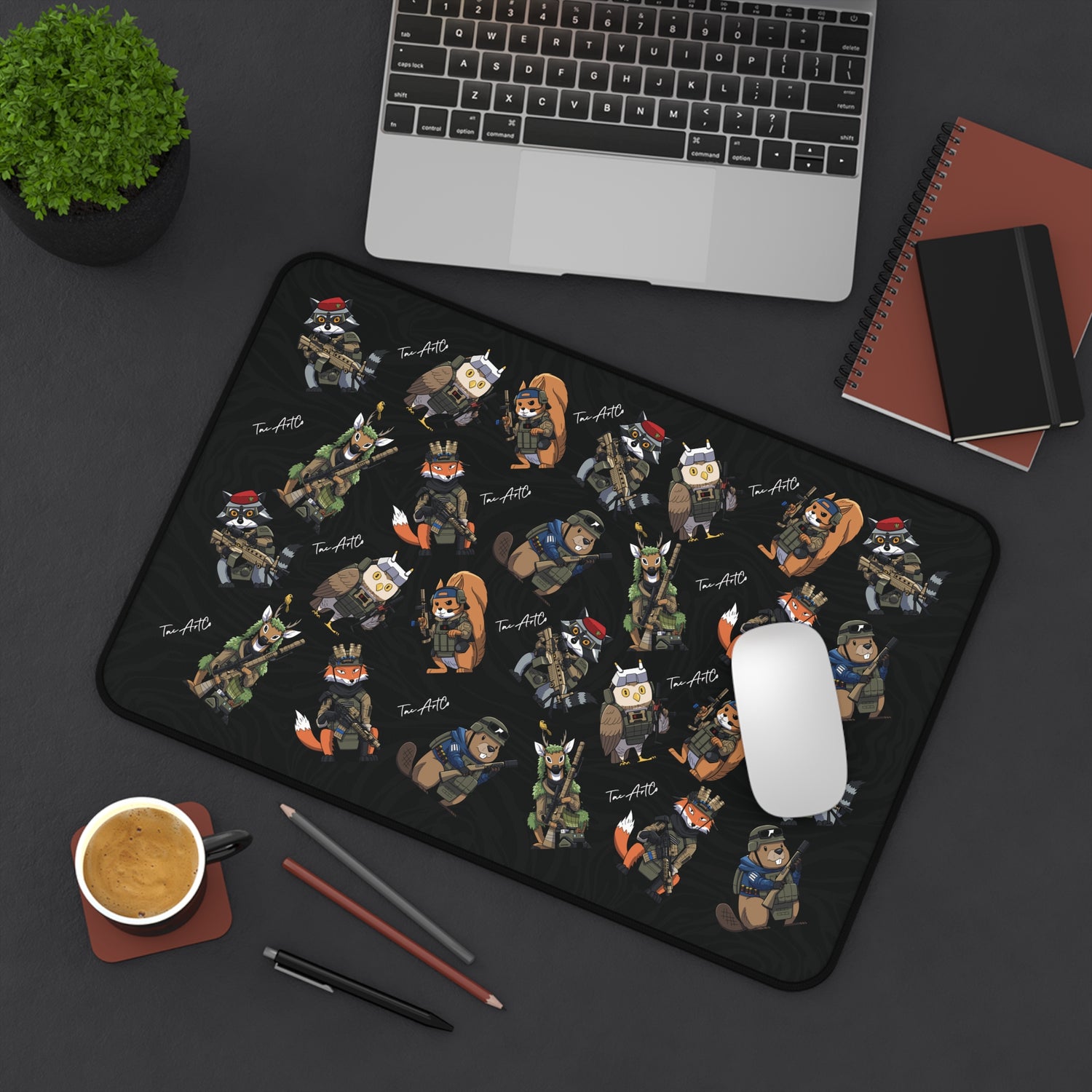 Delta Forest Unit Pattern - Desk Mat