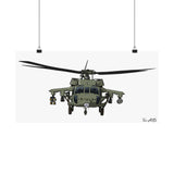 Black Hawk Helicopter – Matte Poster