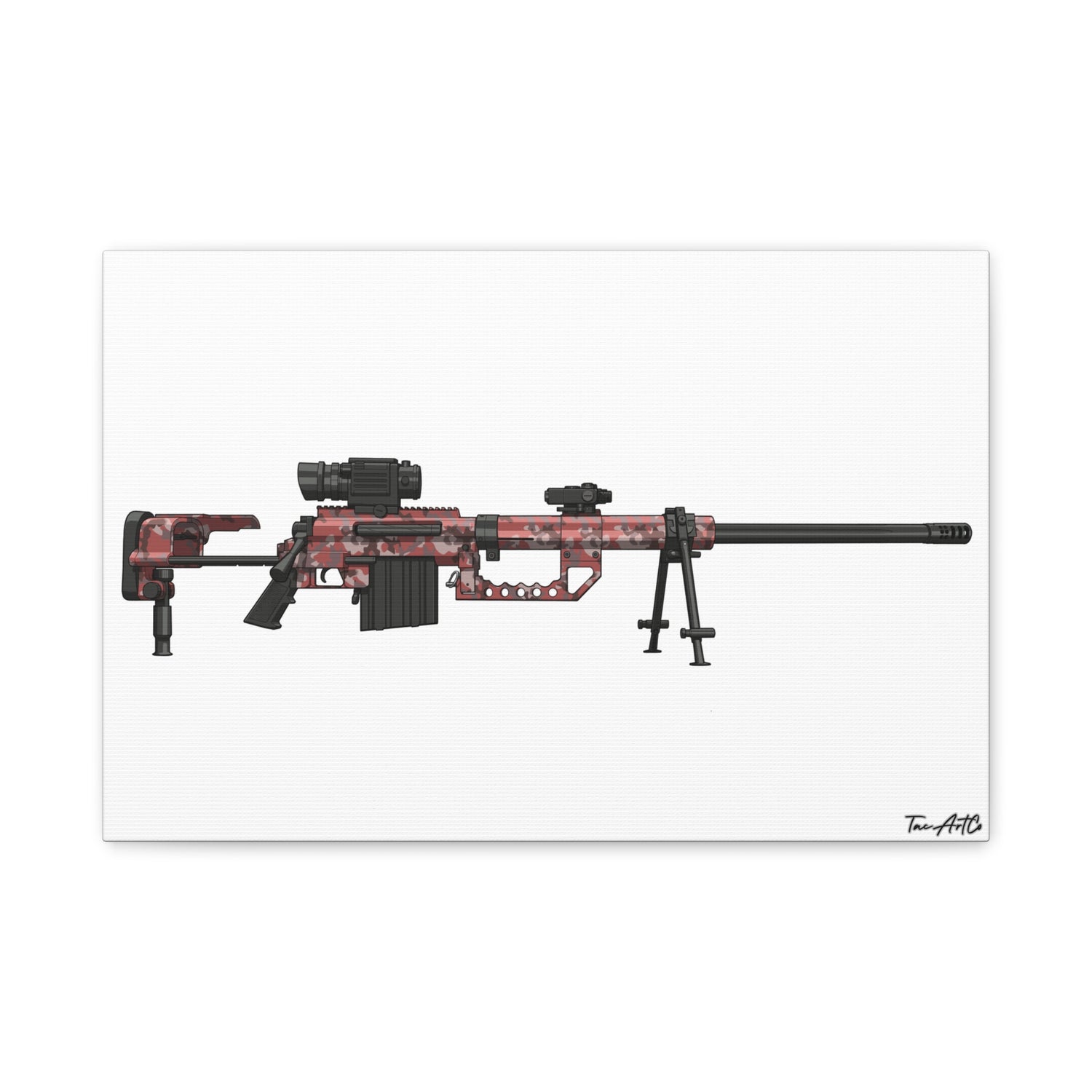 M200 Intervention COD Classic - Canvas Print