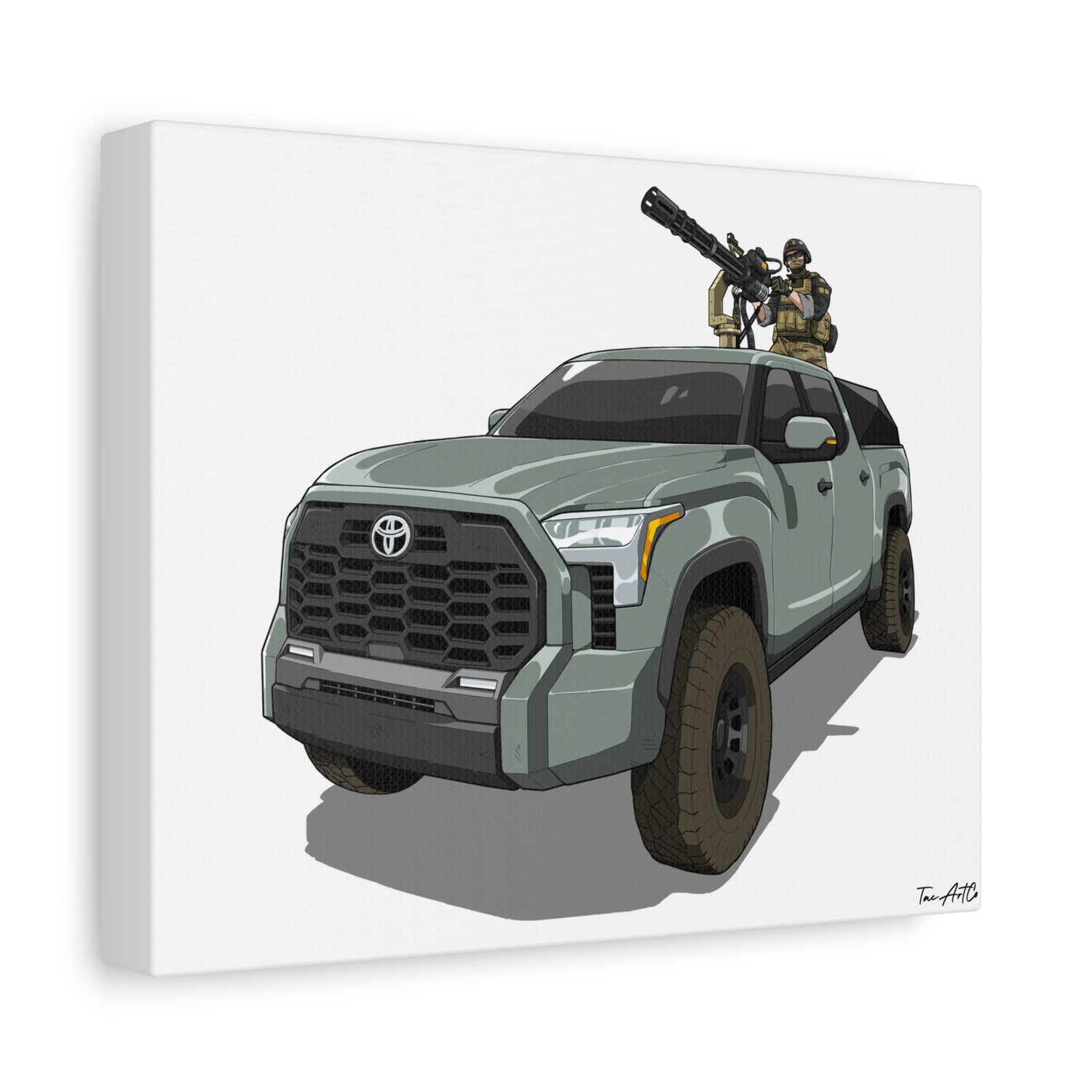 Tundra Technical – Canvas Print