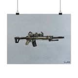 MK12 Mod H Sketch - Matte Poster