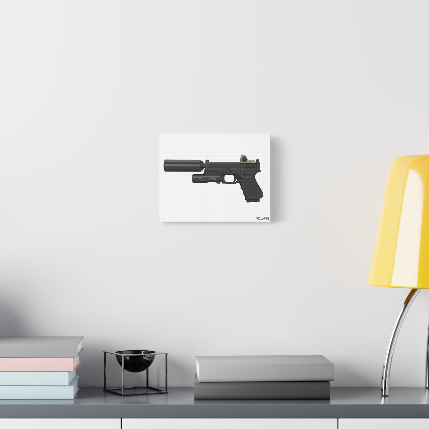 MK27 Mod 0 (Glock) - Canvas Print