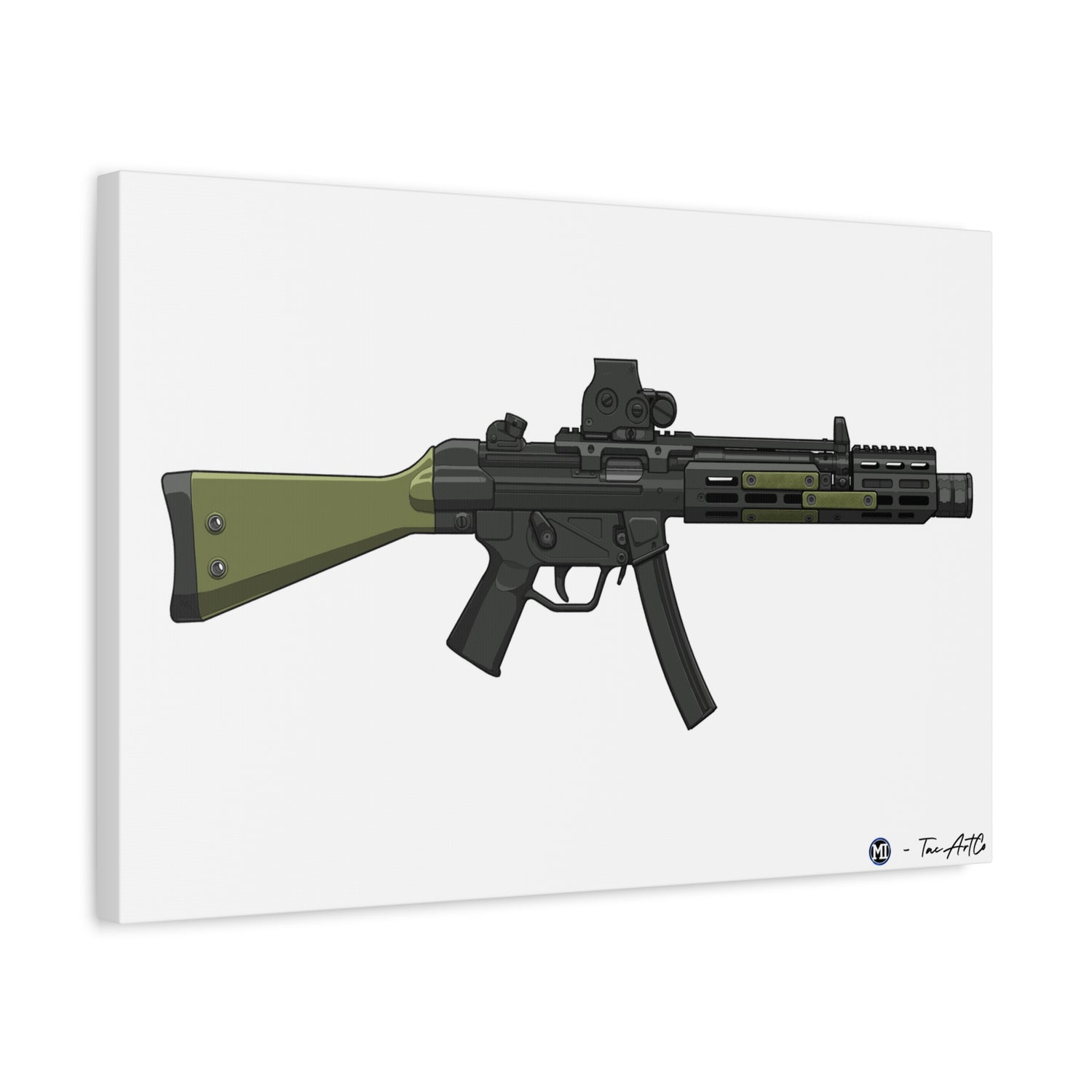 MP5 Canvas Print – Modern Classic