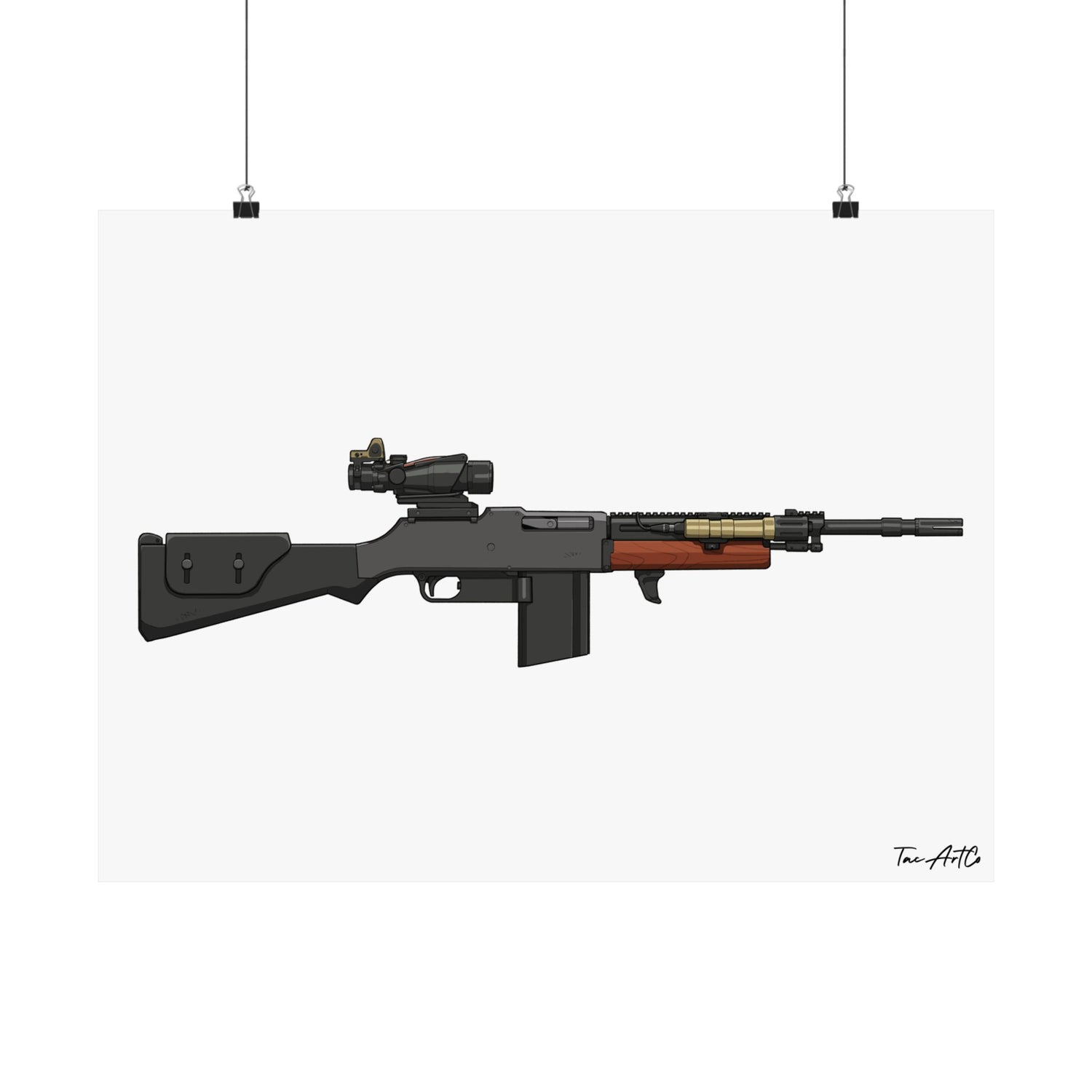 Modernized BAR - Matte Poster