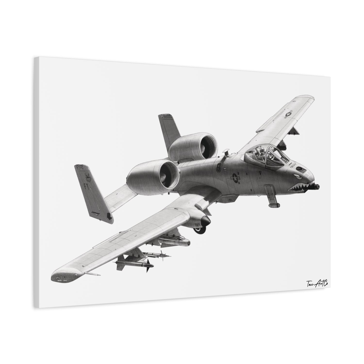 A-10 Warthog – Canvas Print