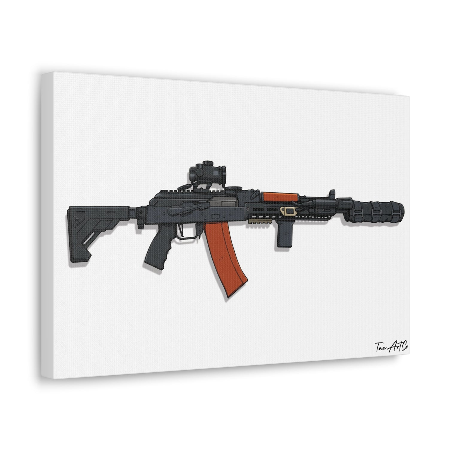 AK v2 - Canvas Print