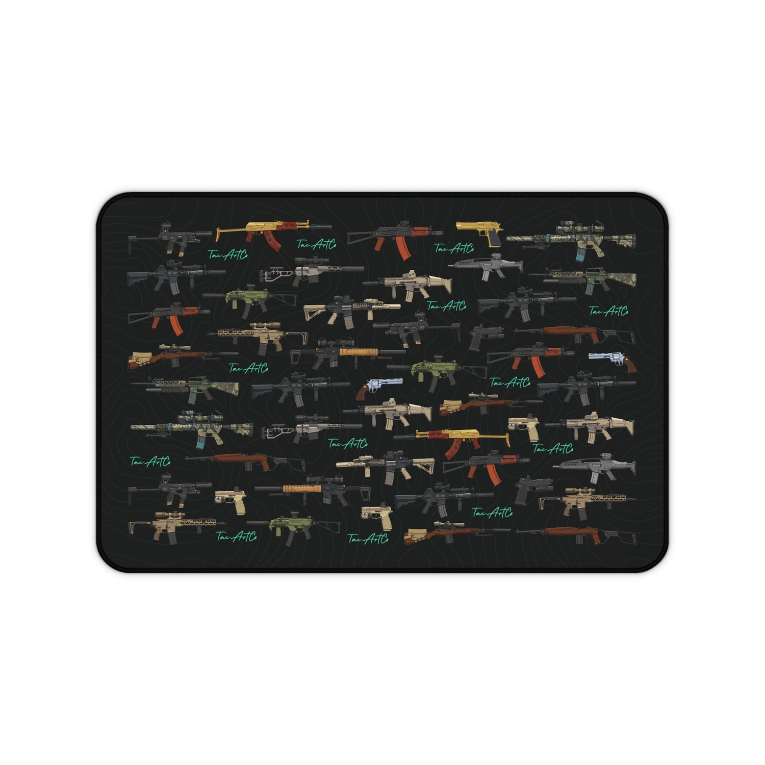 Firearm Assortment v1 - Desk Mat