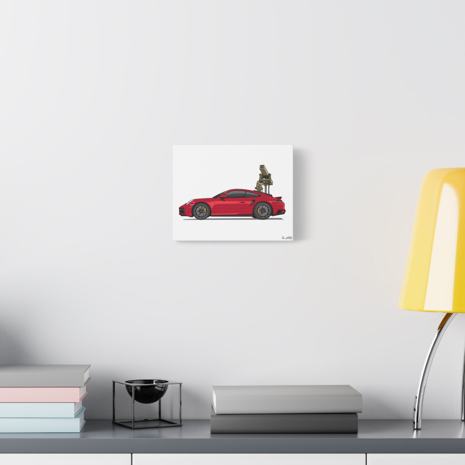 Porsche 911 Technical – Canvas Print