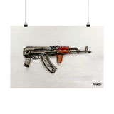 AK Underfolder Sketch - Matte Poster
