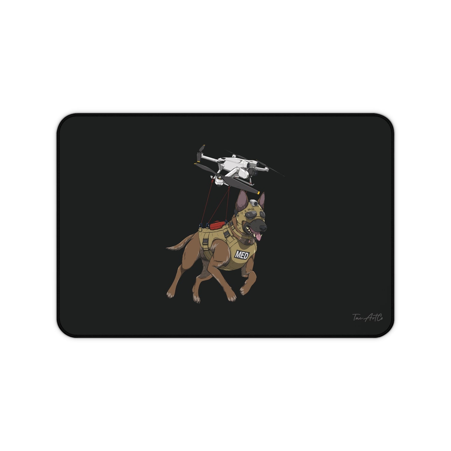 Drone Dog - Desk Mat