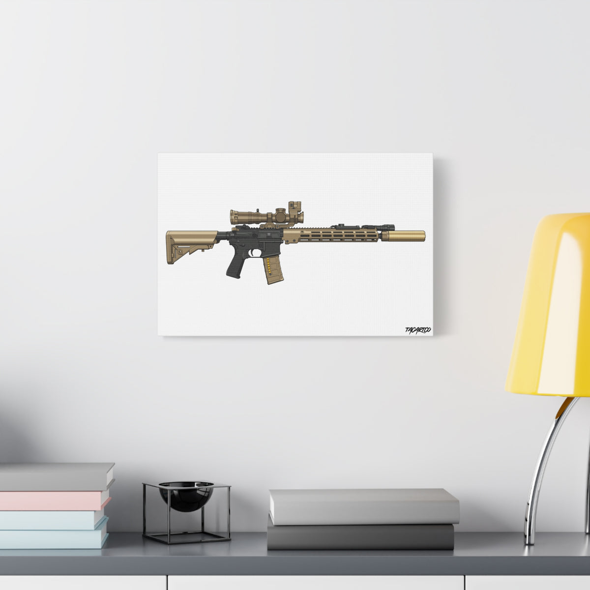 URGI Rifle - Canvas Print