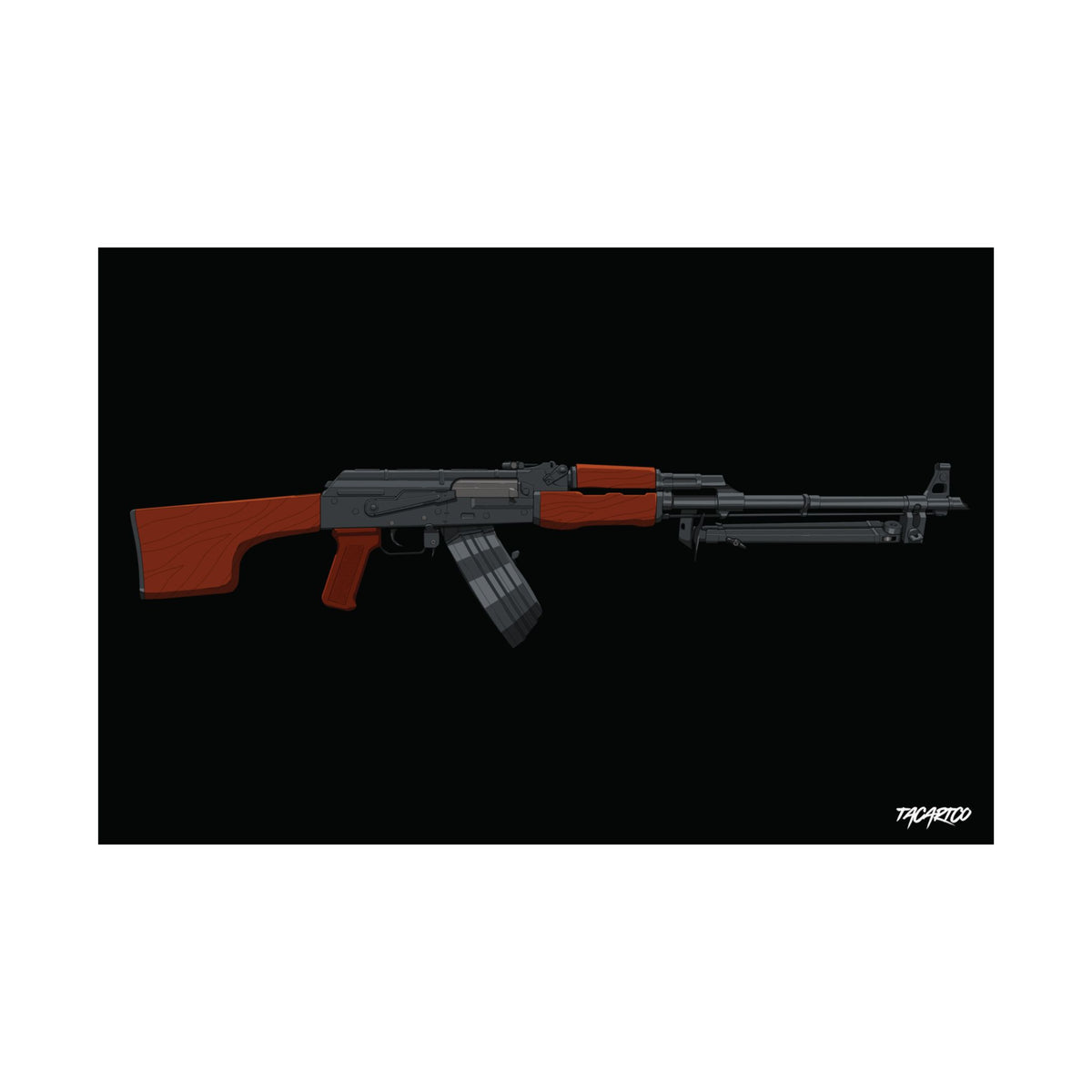 RPK - Matte Poster (Black Background)