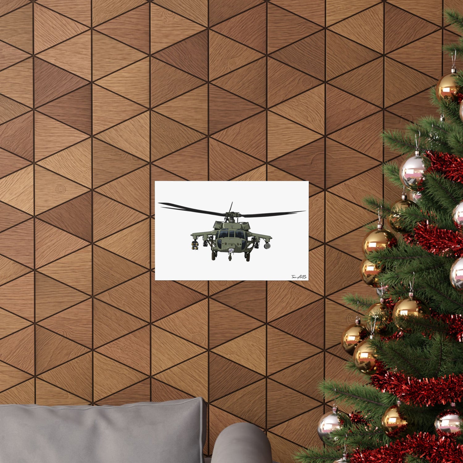 Blackhawk v1 - Matte Poster
