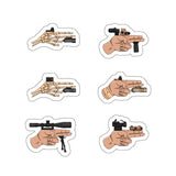Finger Gun Sheet - Sticker
