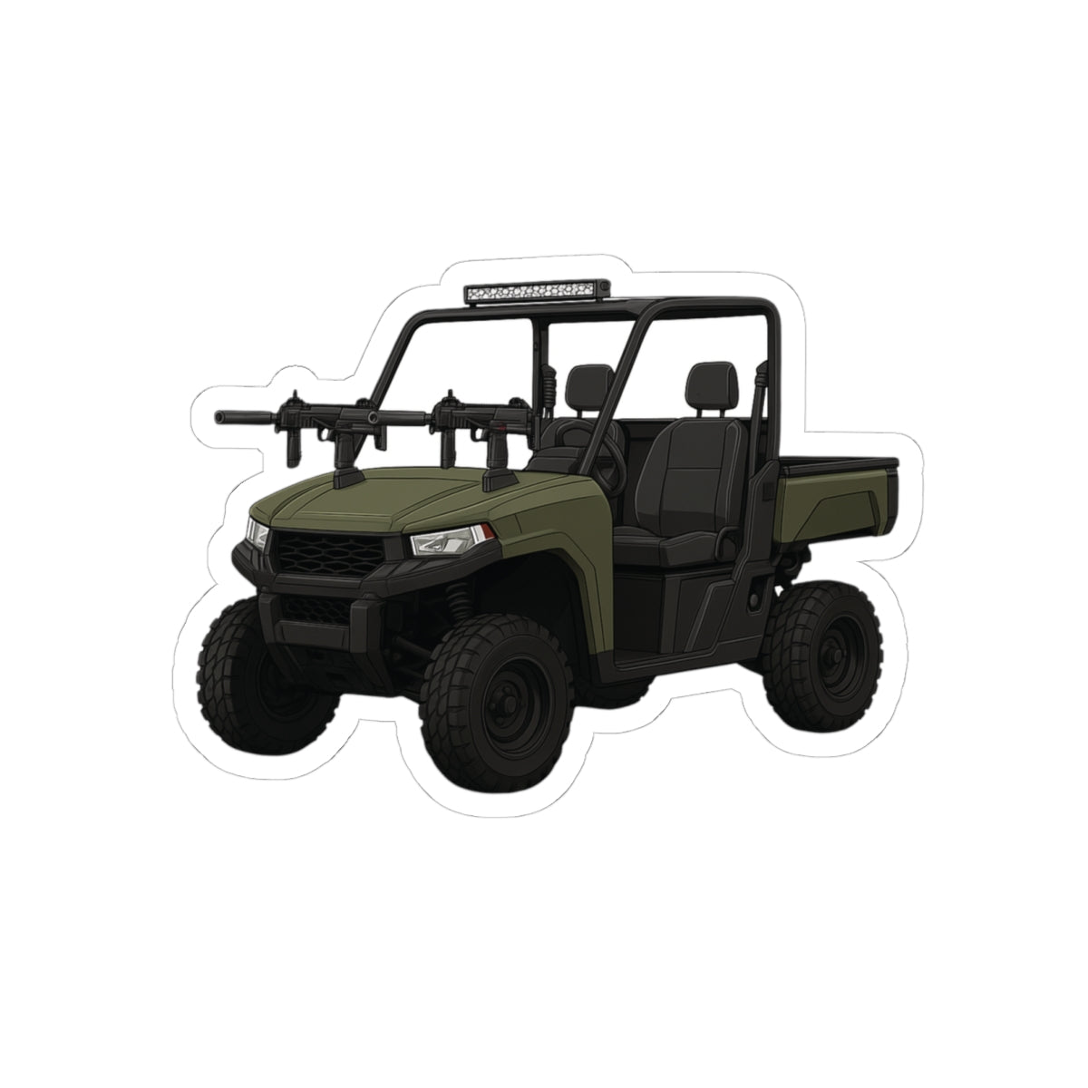 Off-Road Overkill – UTV MP7 Rig Sticker
