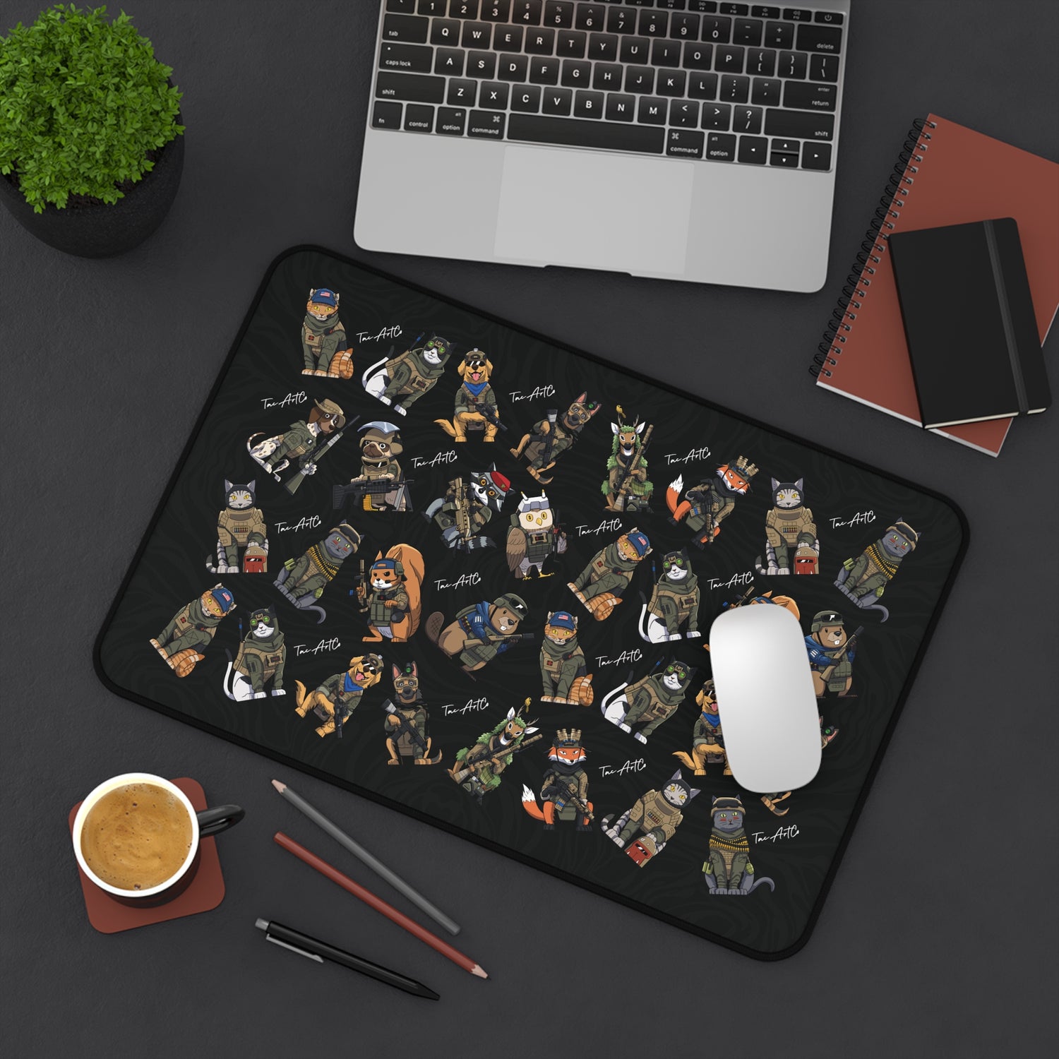 Ultimate Tactical Animal Task Force - Desk Mat