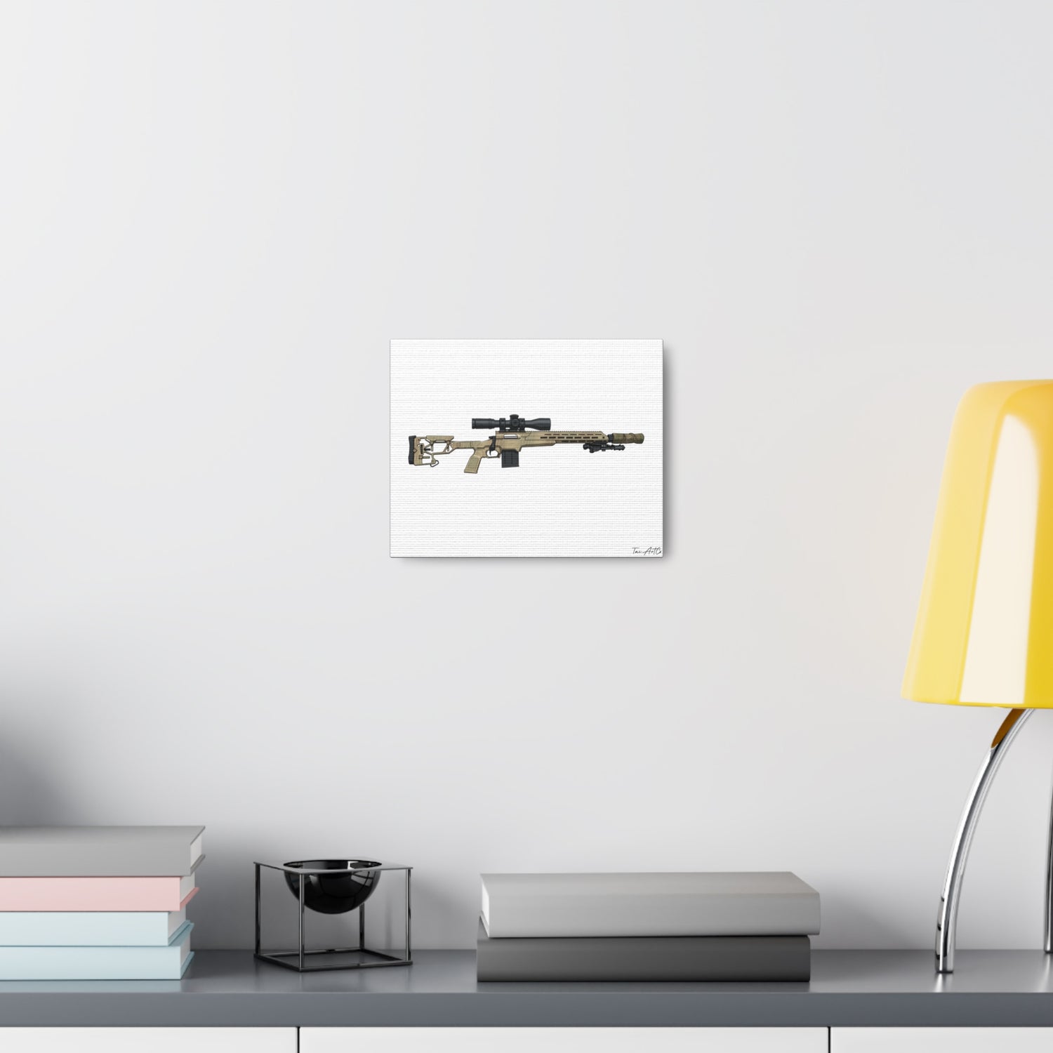 Bolt Gun v1 - Canvas Print