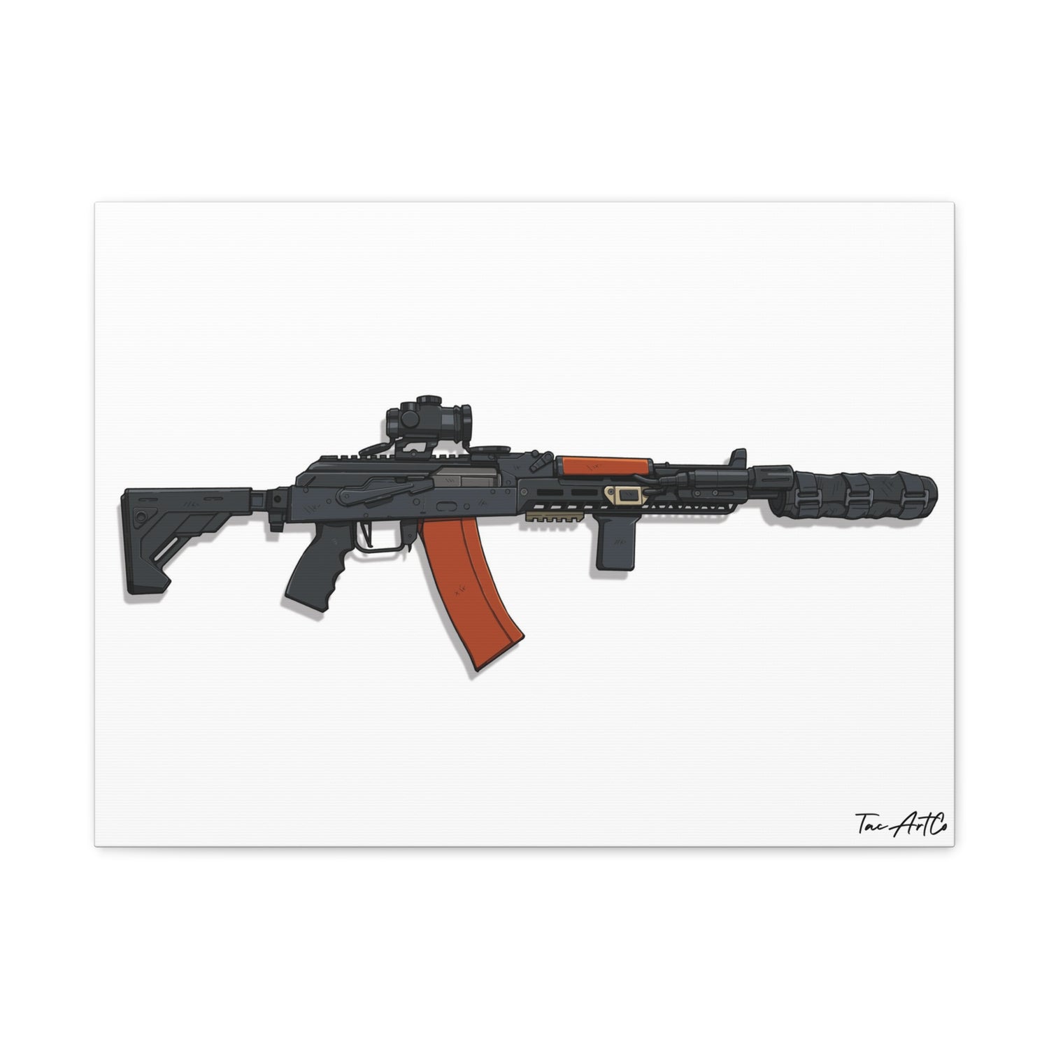 AK v2 - Canvas Print