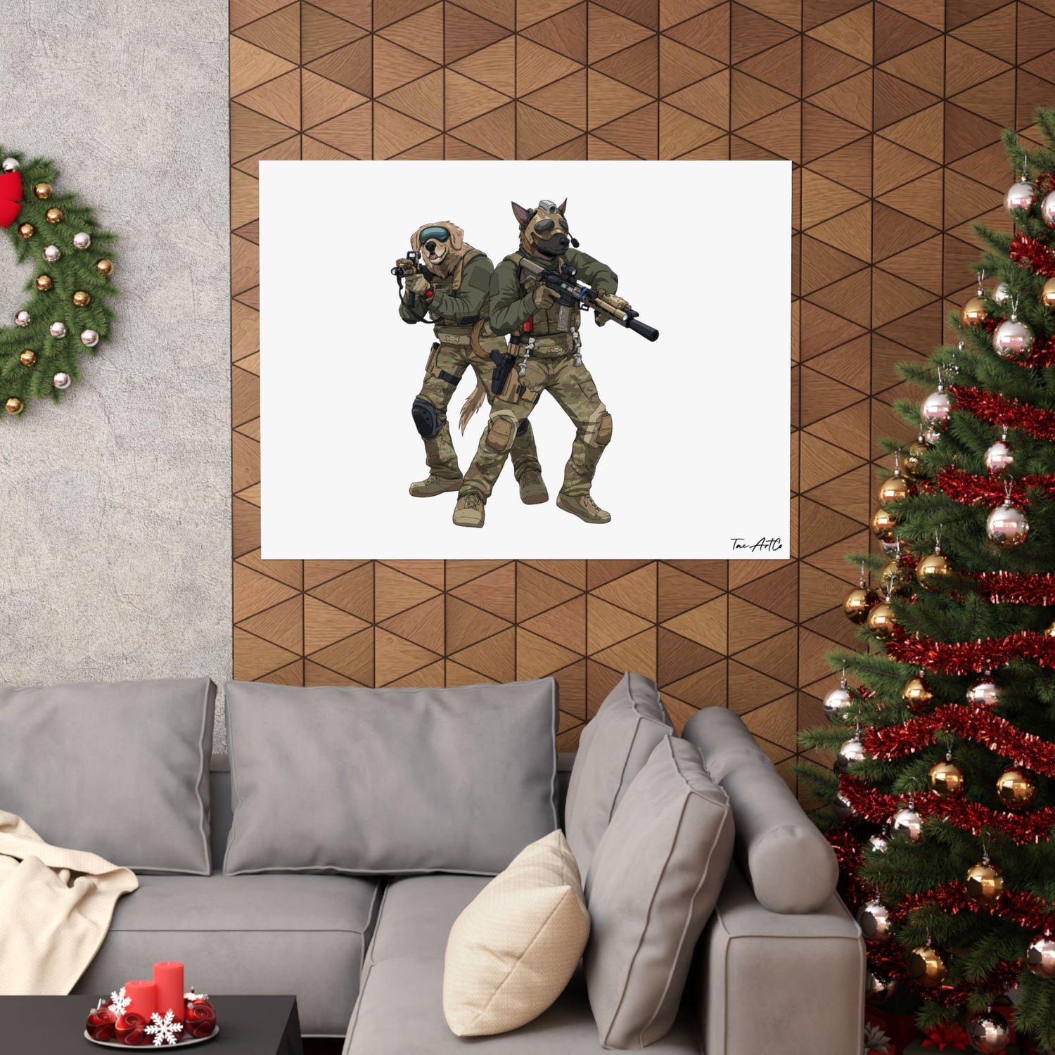 Assault Dog - Matte Poster