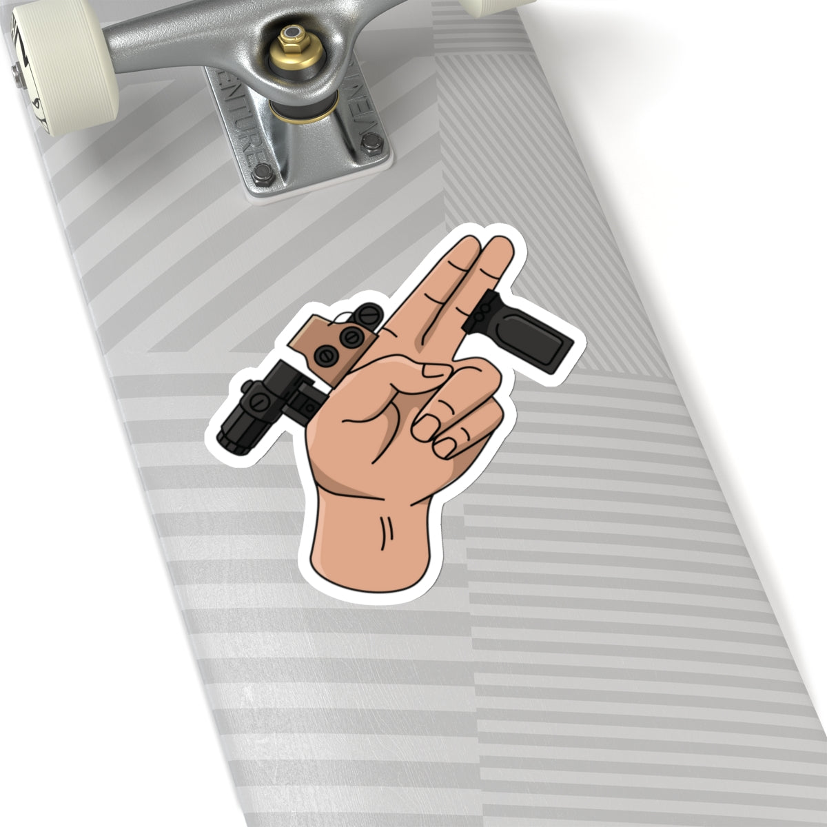 TacArt Finger Gun v4 - Sticker