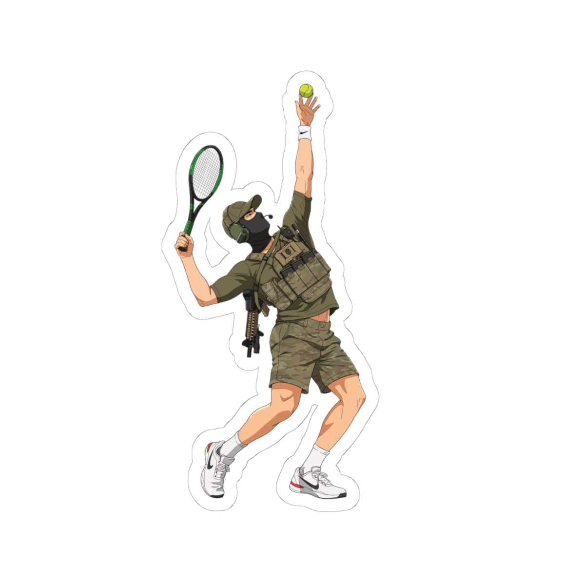 TacArtCo Athletics Tennis - Sticker