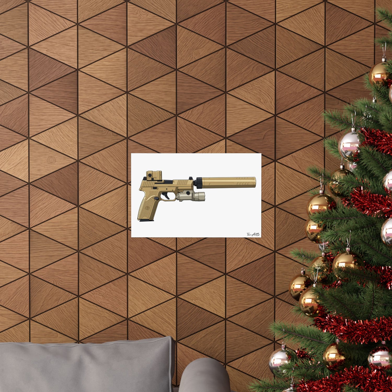 FN 509 Tac - Matte Poster