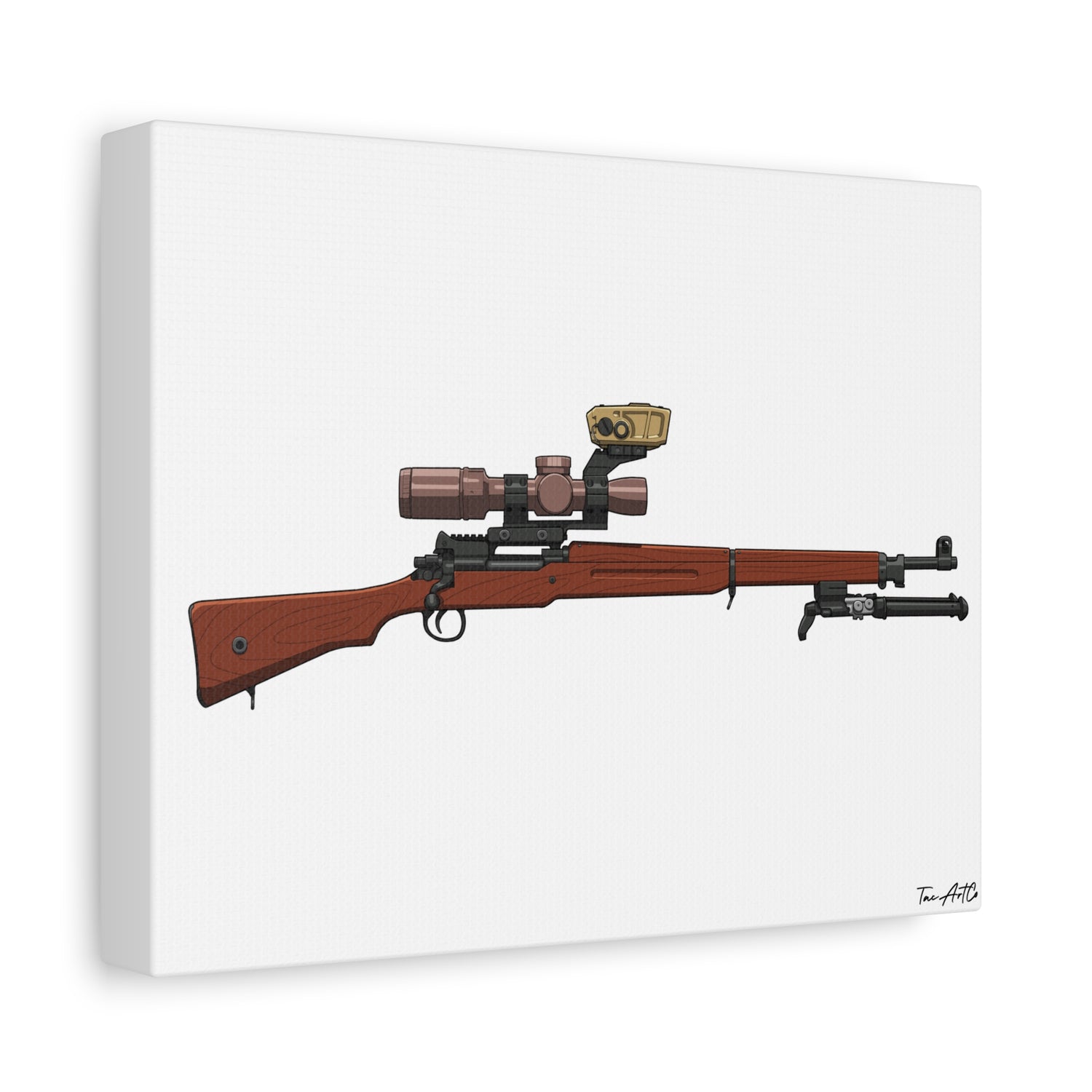 Breach the Empire – Tactical Enfield Canvas Print