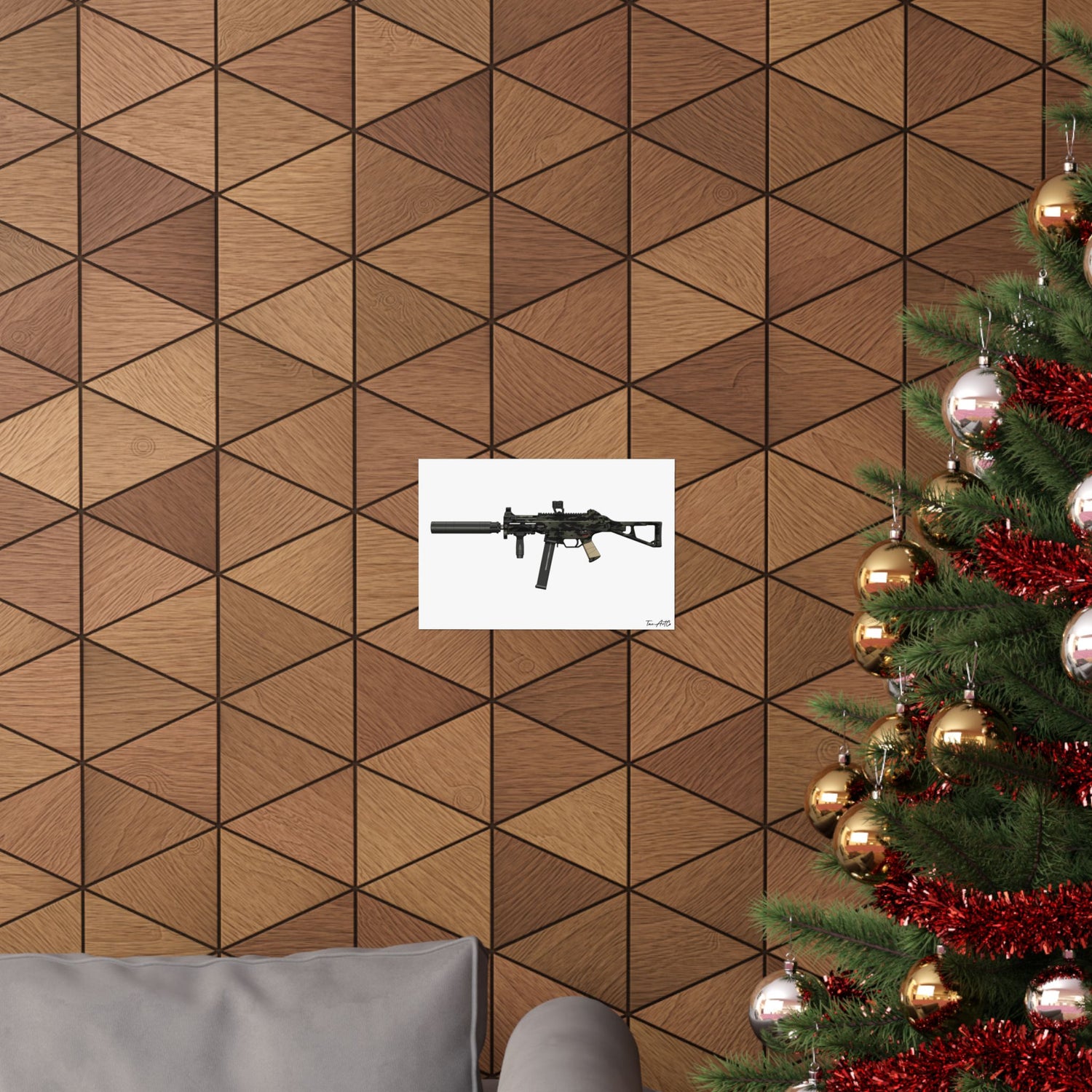 UMP45 - Matte Poster