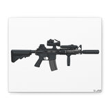 MK18 Mod 0 – CQBR Canvas Print