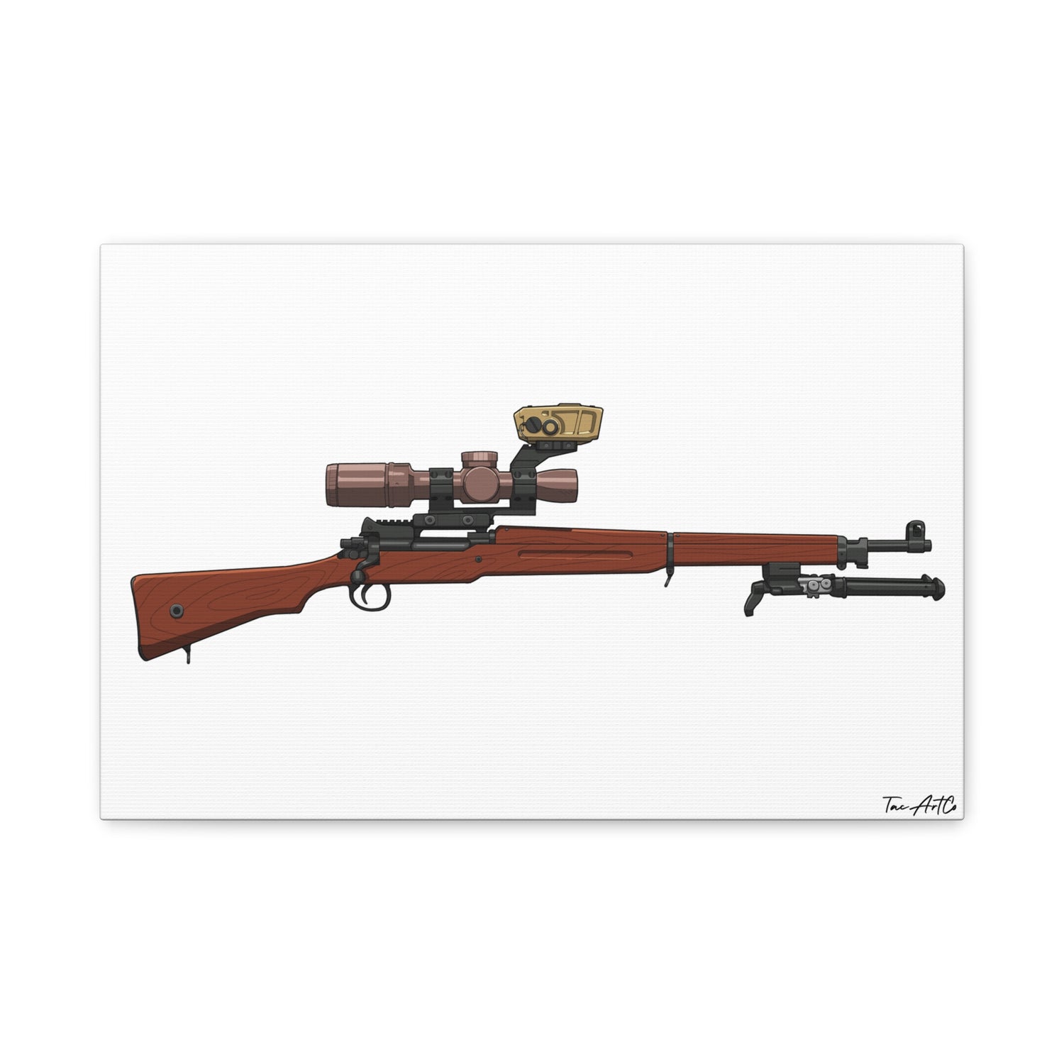 Breach the Empire – Tactical Enfield Canvas Print