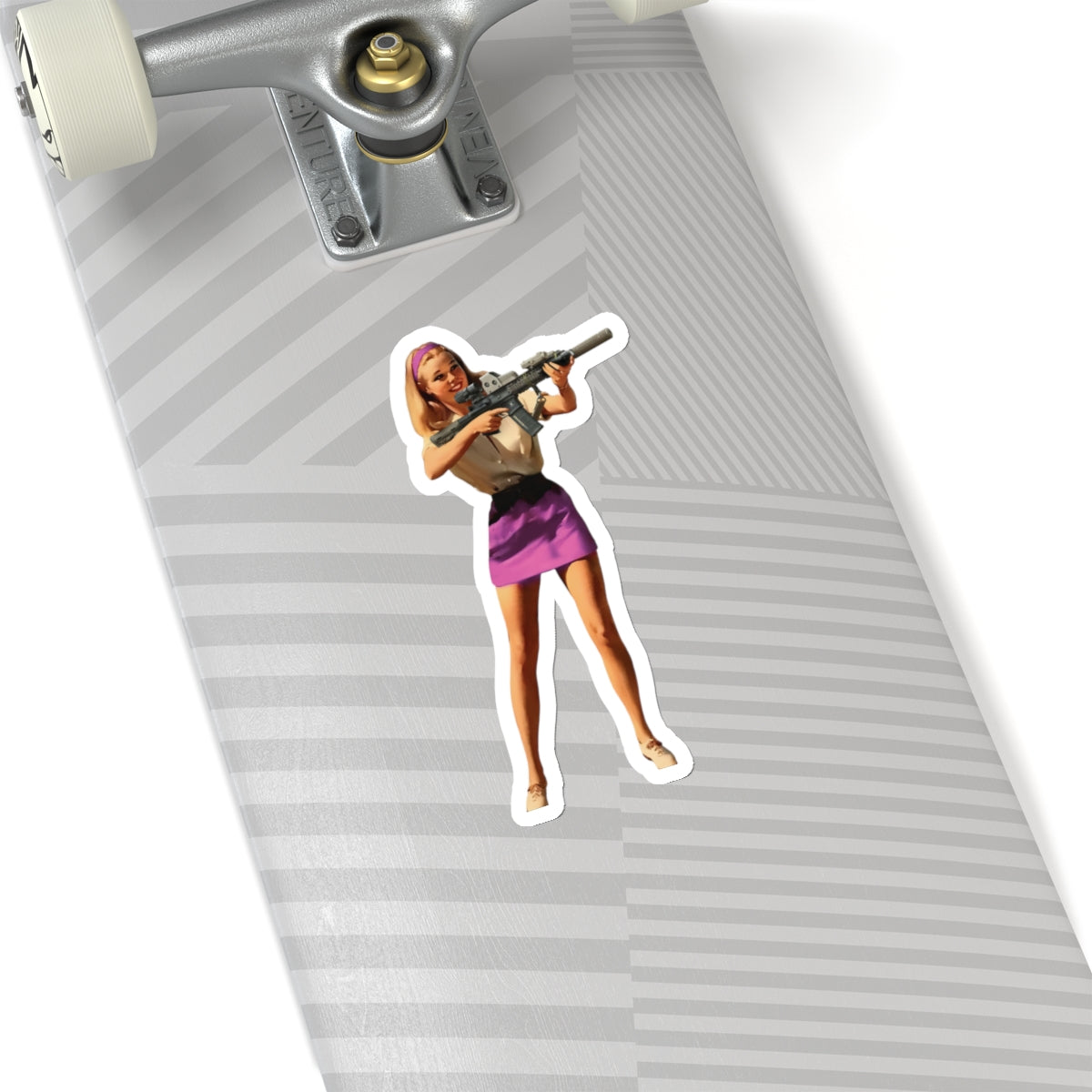Mk18 Girl - Sticker