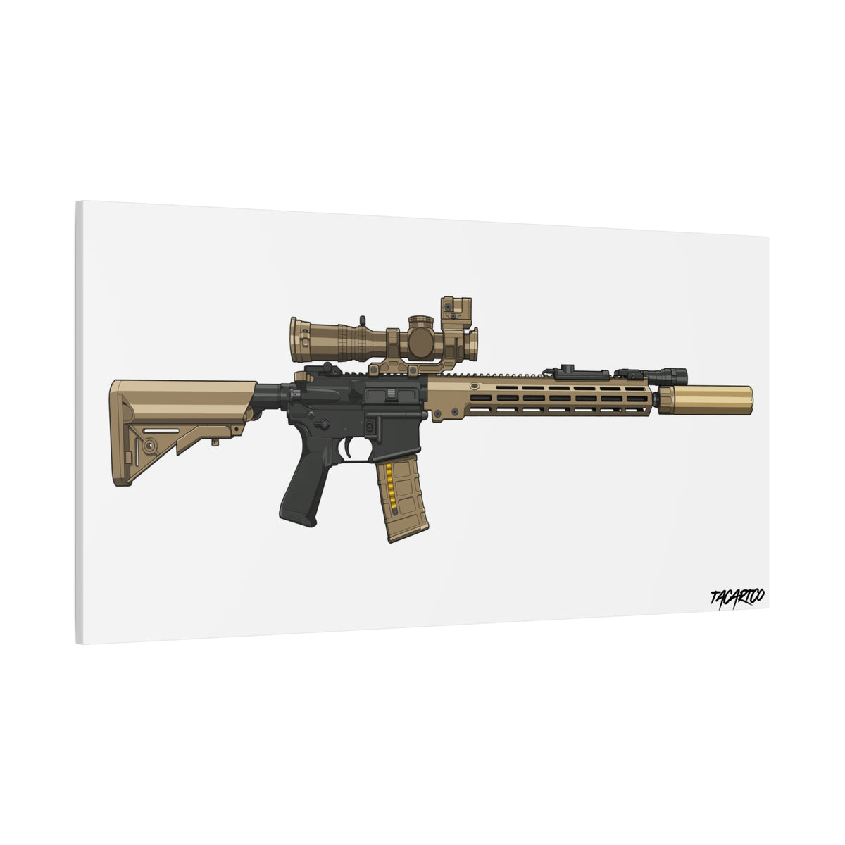URGI Rifle - Canvas Print