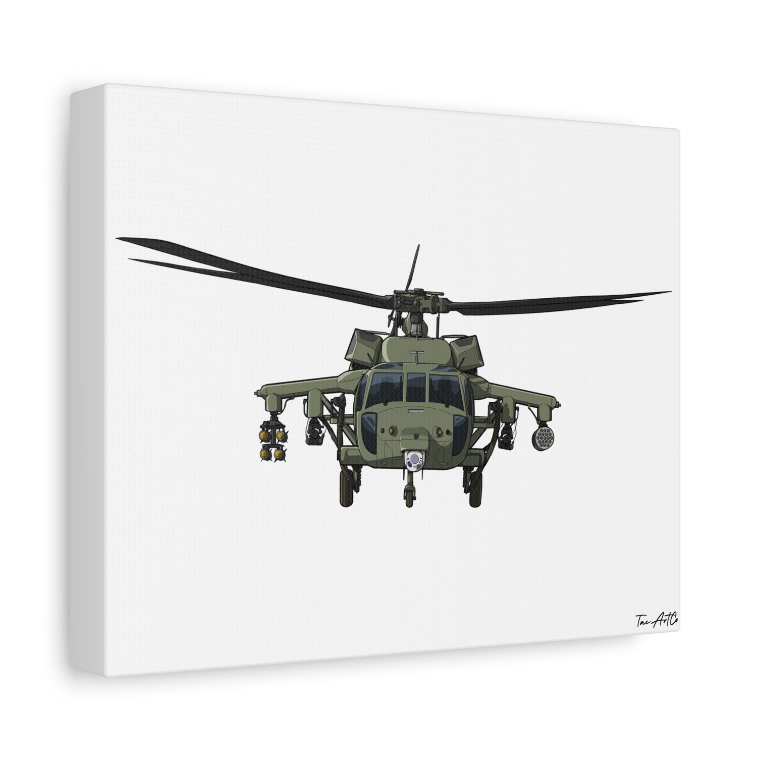 Black Hawk Helicopter – Canvas Print