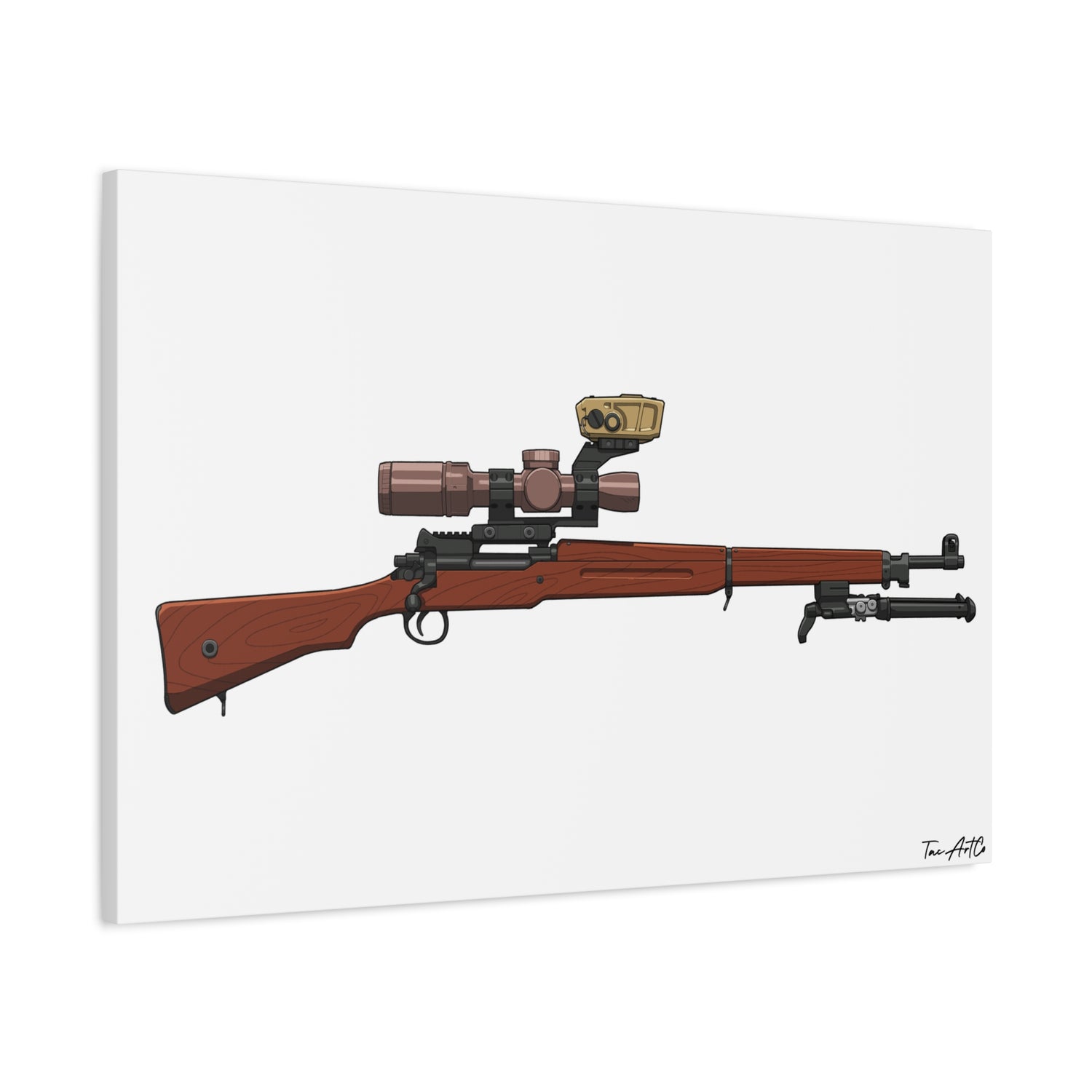 Breach the Empire – Tactical Enfield Canvas Print