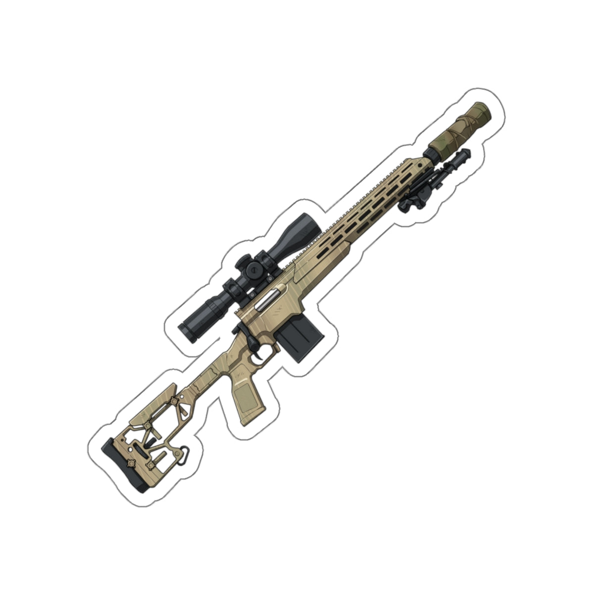 Bolt Gun v1 - Sticker