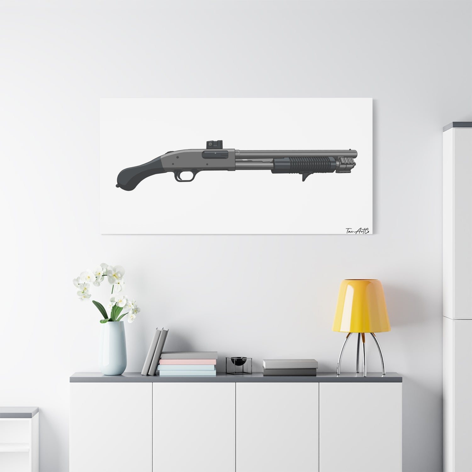 Shorty Mossberg 590A1 – Canvas Print