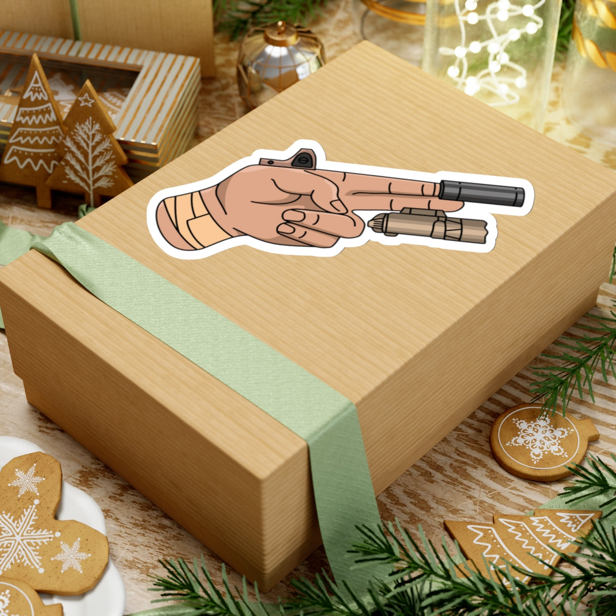 TacArt Finger Gun v2 - Sticker