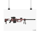 M200 Intervention COD Classic - Matte Poster