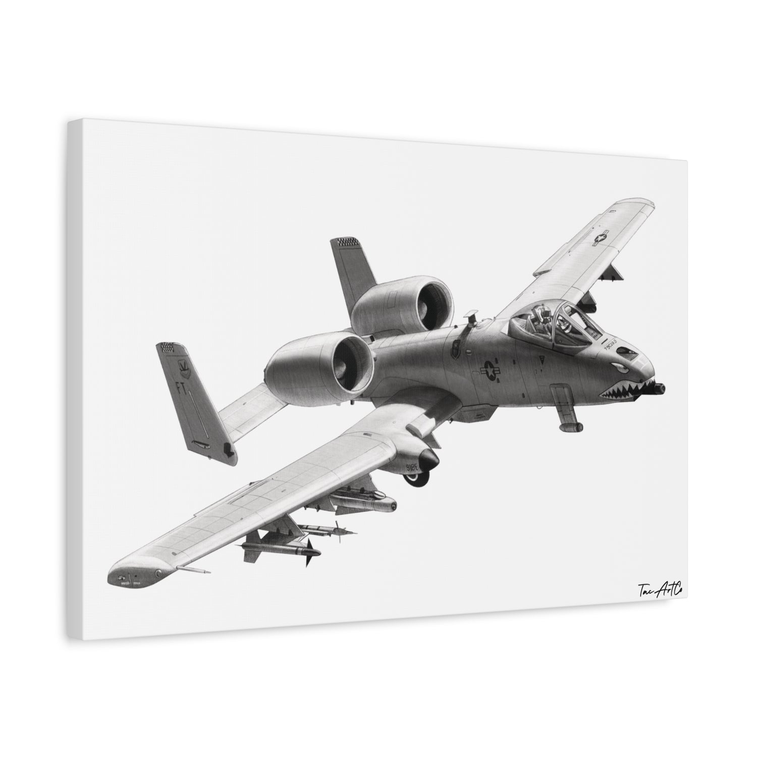 A-10 Warthog – Canvas Print