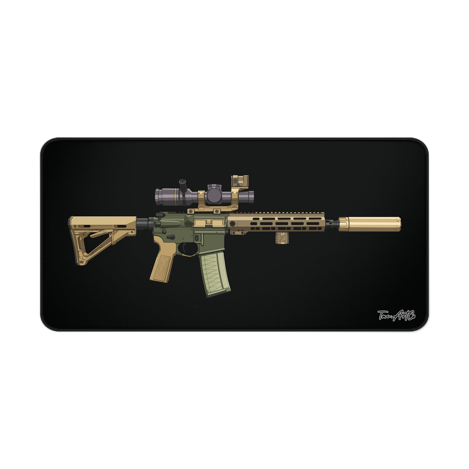 PSA Sabre AR15 Build - Desk Mat